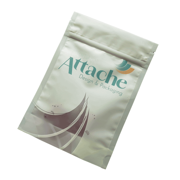 custom design windowed flexible pouches