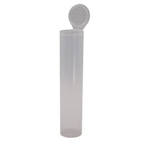 113mm plastic clear pop top tube